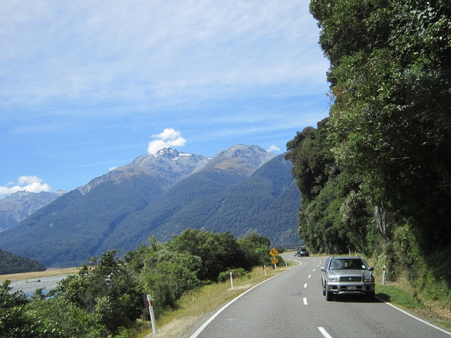 Nieuw Zeeland, weg naar Wanaka